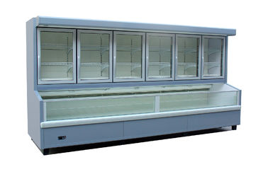 کابینت صفحه نمایش مواد غذایی یخچال و فریزر ترکیبی R404A یخچال فریزر بستنی