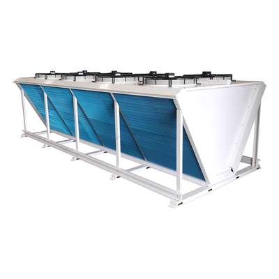 یخچال پیچک خنک کننده هوا برای یخچال آب صنعتی با کمپرسور نوع پیچک R404a