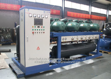 کمپرسور سردخانه اتاق خنک کننده شیمیایی واحد 16HP - 180HP CE تایید شده است