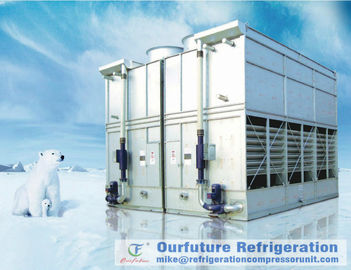 کندانسور / خنک کننده خنک کننده تبخیری CE برای تبرید ذخیره سازی سرد