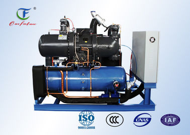 چیلر پیچ 80HP با آب سرد صنعتی تک مرحله ای - ظرفیت تبرید 600HP